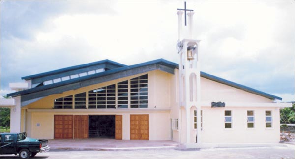 Church at Rose-Belle, Mauritius.