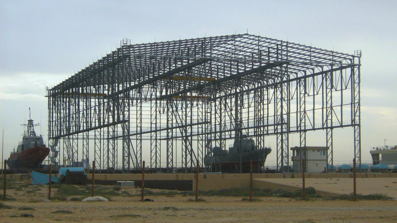 steel warehouse building example